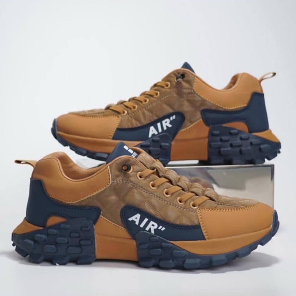 NEWBELLA Men's Low Top Elasticated Breathable Sneakers Fit Slip US 10/EU 43 NWB